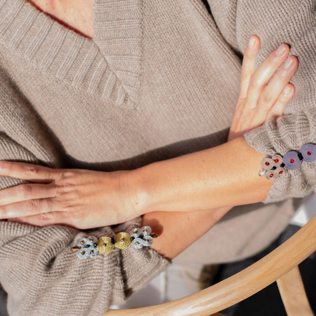 La Nonna Clip glitter