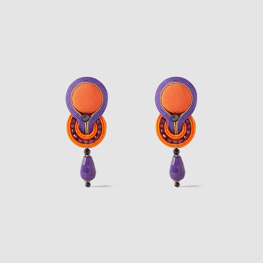 Pendientes Tommasa Tangerine