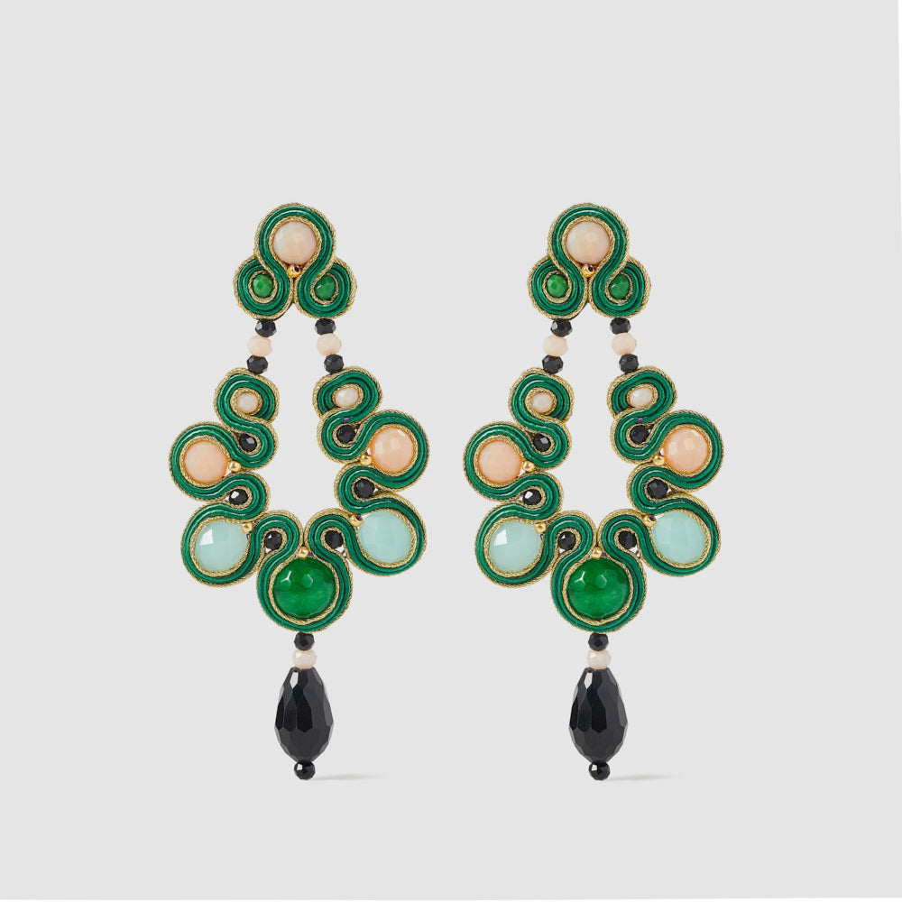 Pendientes María Antonieta Pompadour