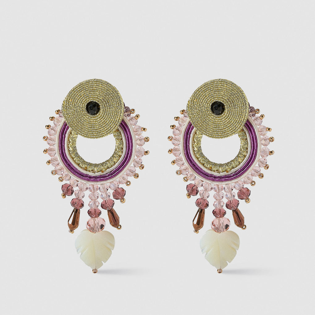Fig Glow Earrings