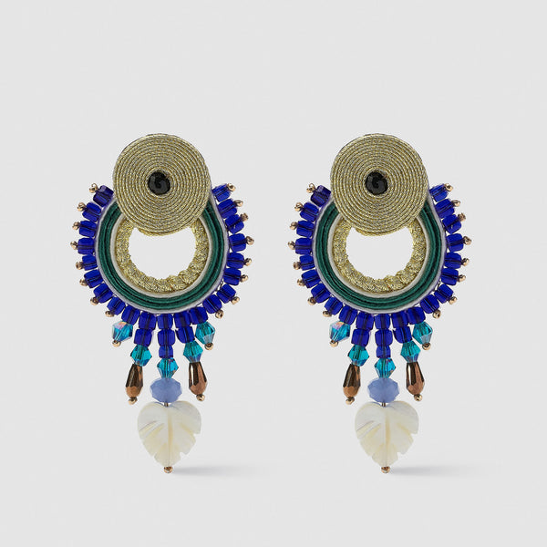 Bluberry Flash Earrings