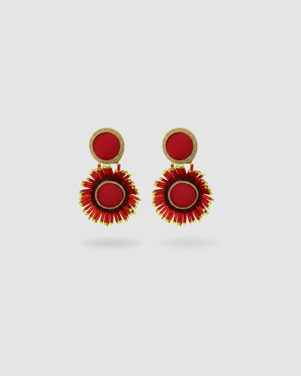 Pendientes Cretonne Scarlet