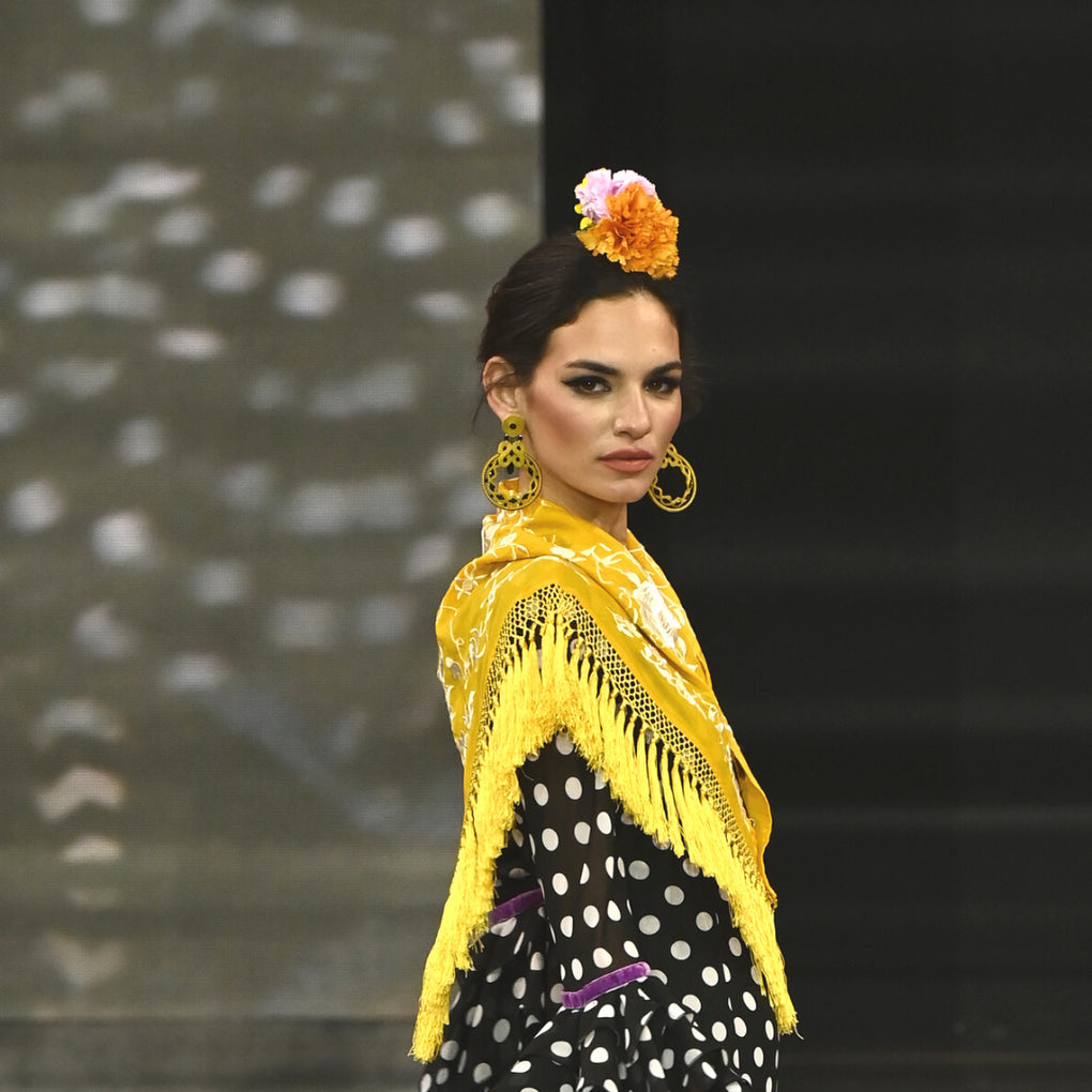 Pendientes Ocre & Azabache