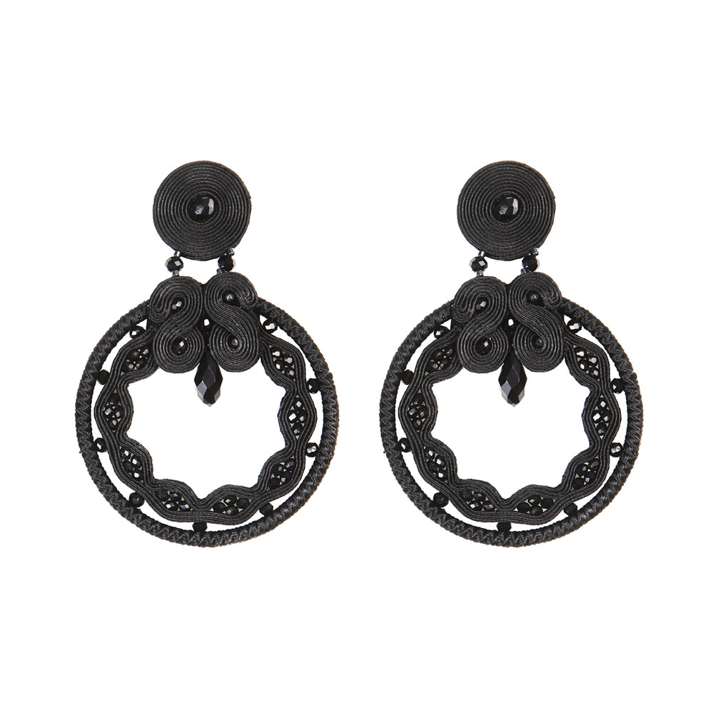 Pendientes Negro & Azabache