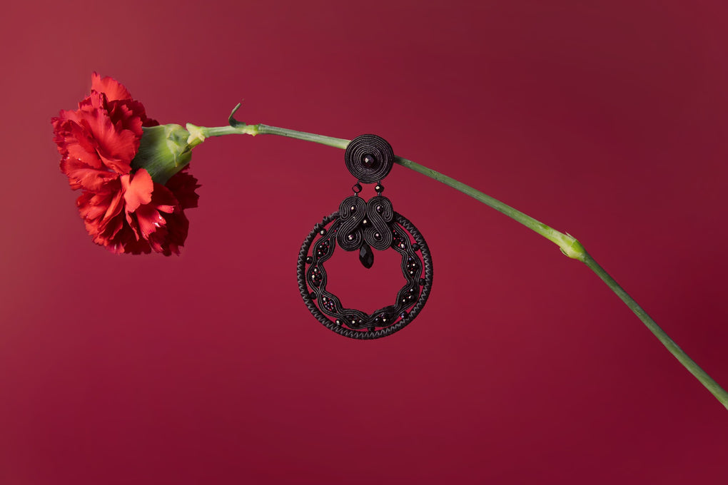 Pendientes Negro & Azabache