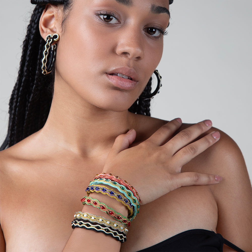 Black Onyx hOOps earrings