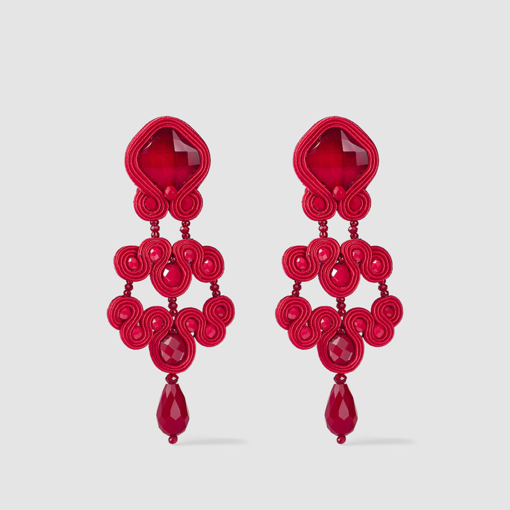 Passion Rouge XL Earrings