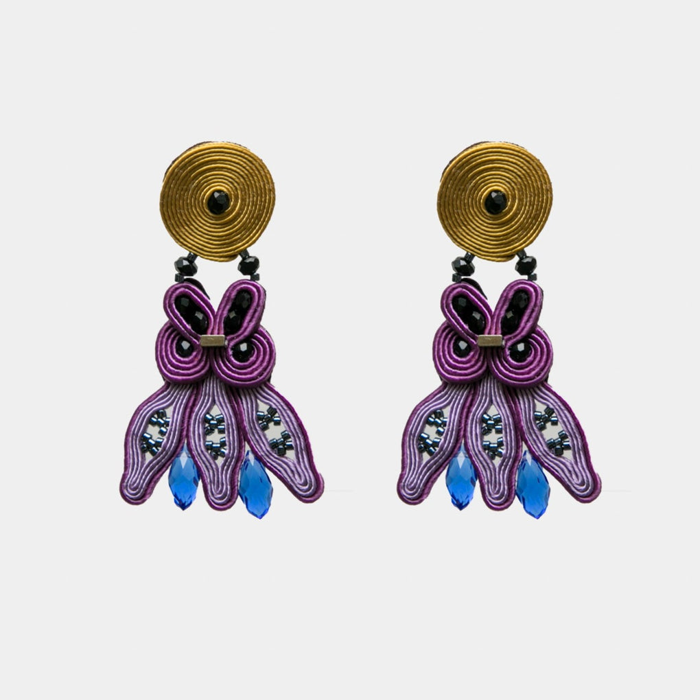 Casual Viola Earrings
