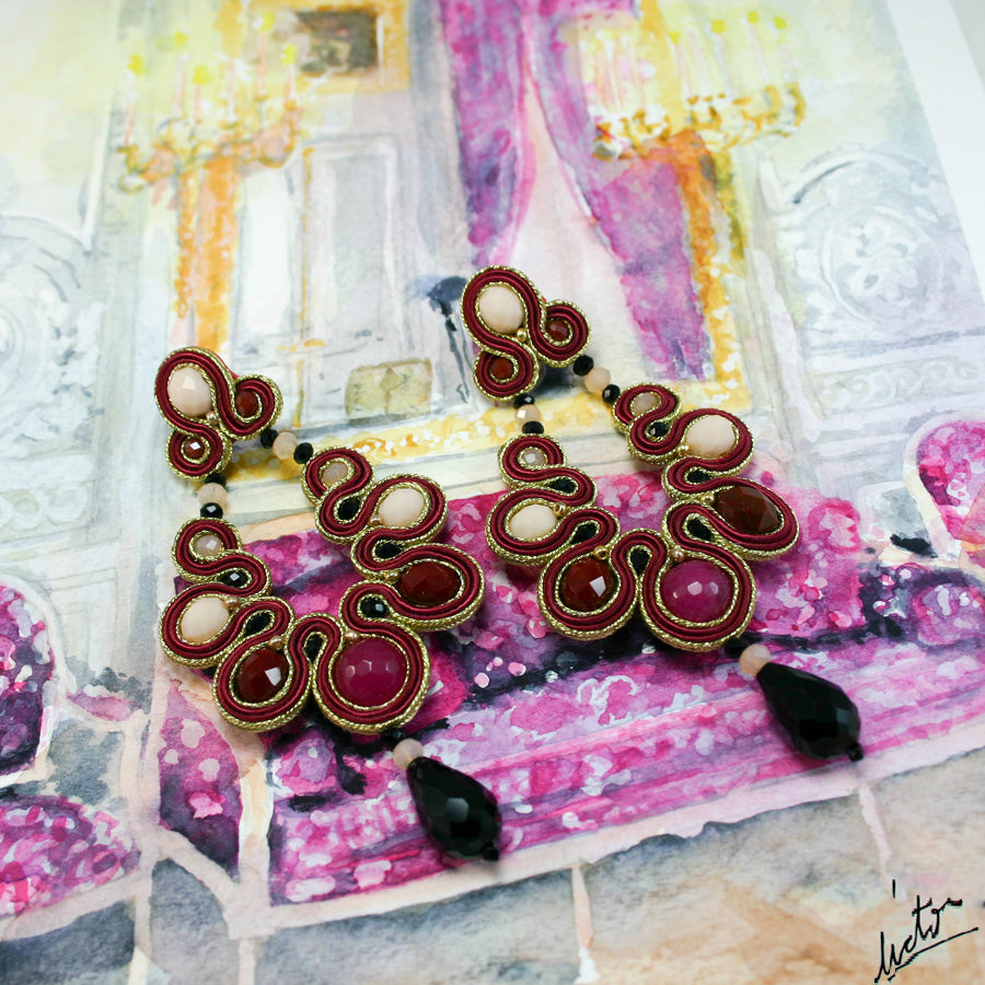 Earrings for Wedding - María Antonieta Diana