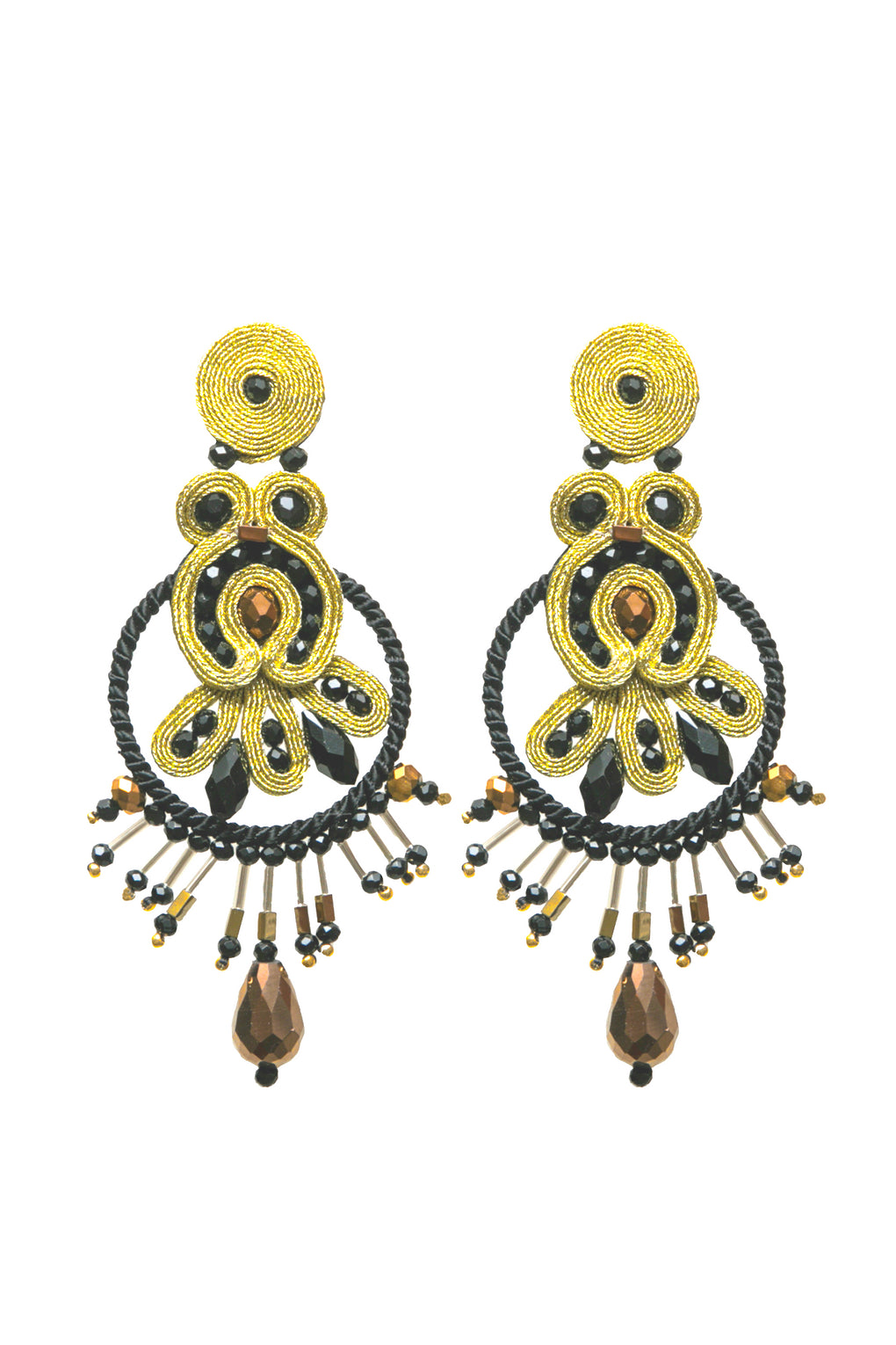 Golden Opera Earrings