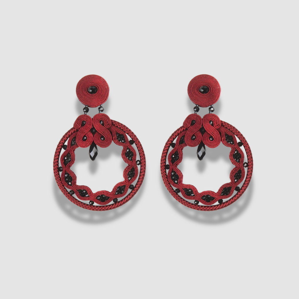 Pendientes Grana & Azabache