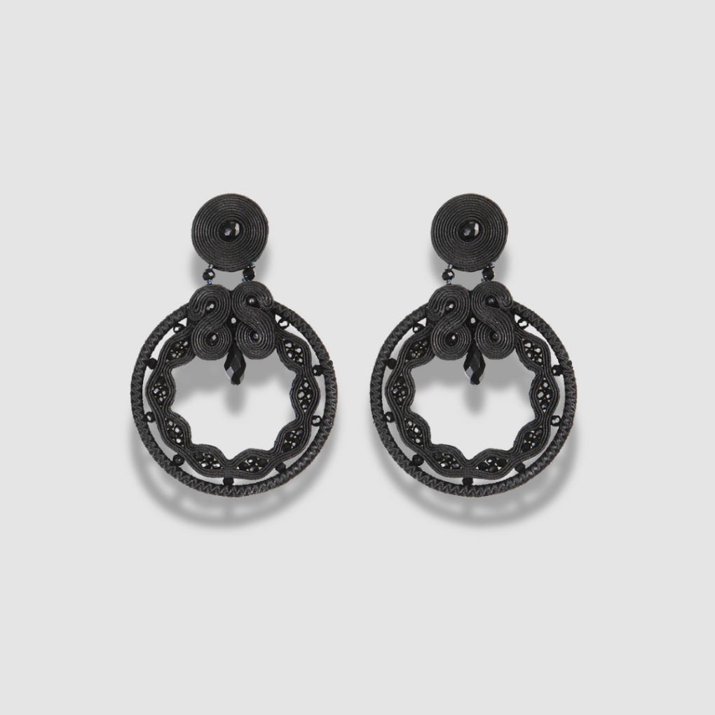 Pendientes Negro & Azabache