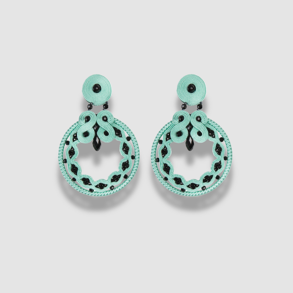 Pendientes Agua & Azabache