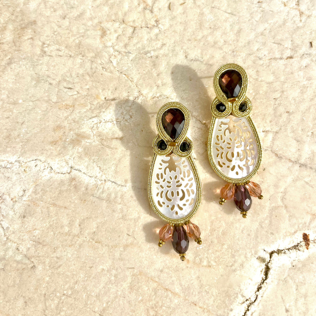 Pendientes Selected Alhambra Terracota