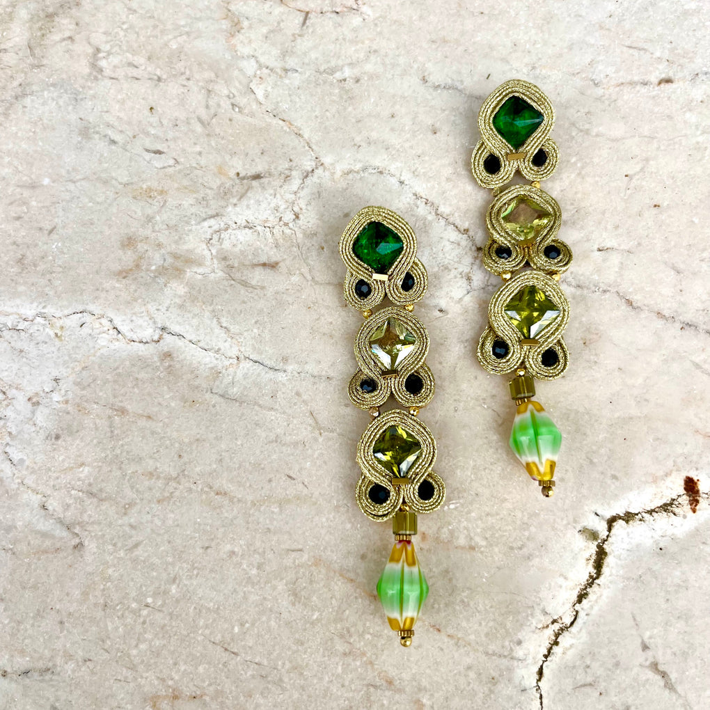 Pendientes Selected Luce di Murano Limone