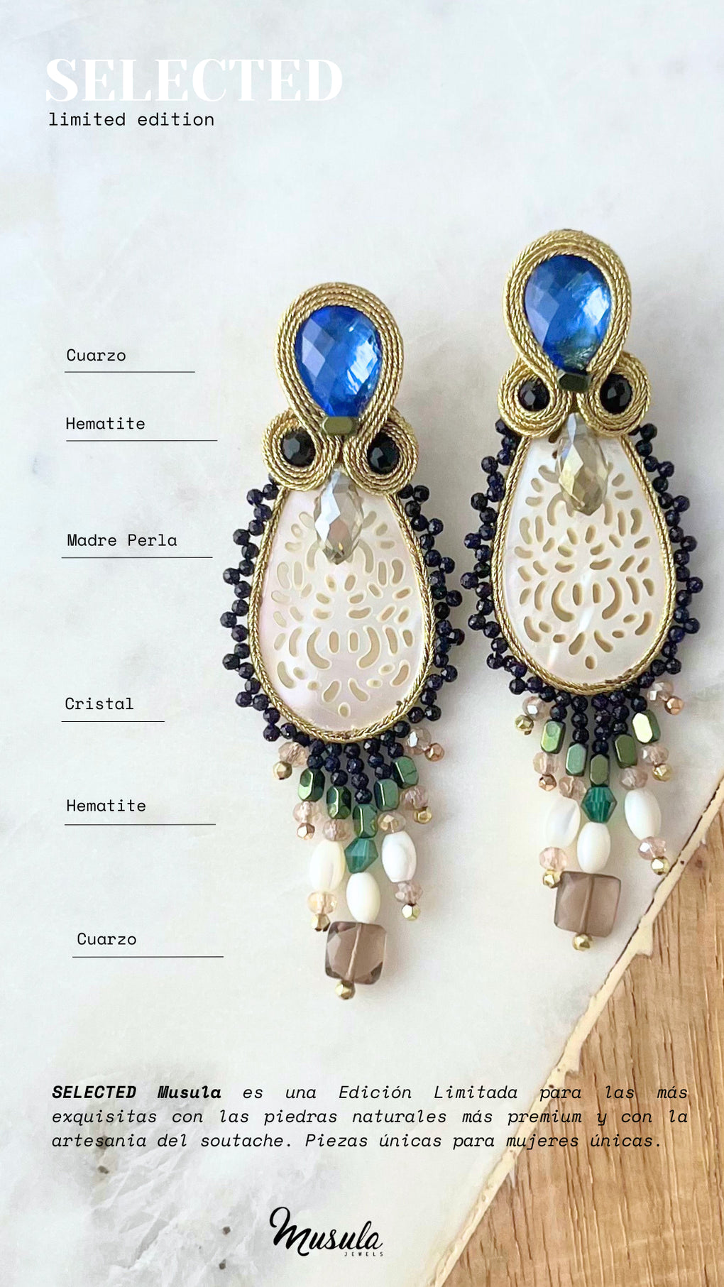 Pendientes Selected Ocean Filigree