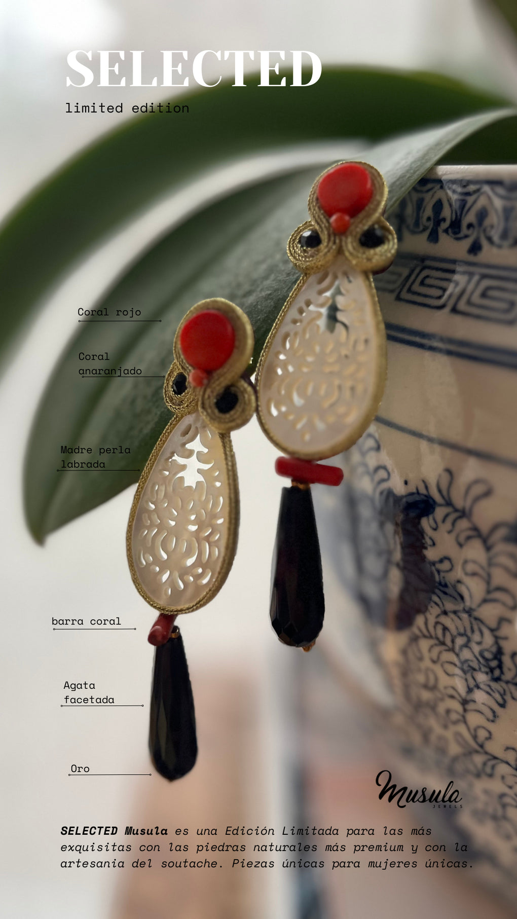 Pendientes Selected Nyppon Harmony
