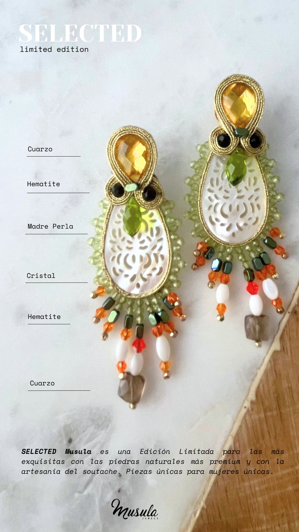 Pendientes Selected Citrine Filigree