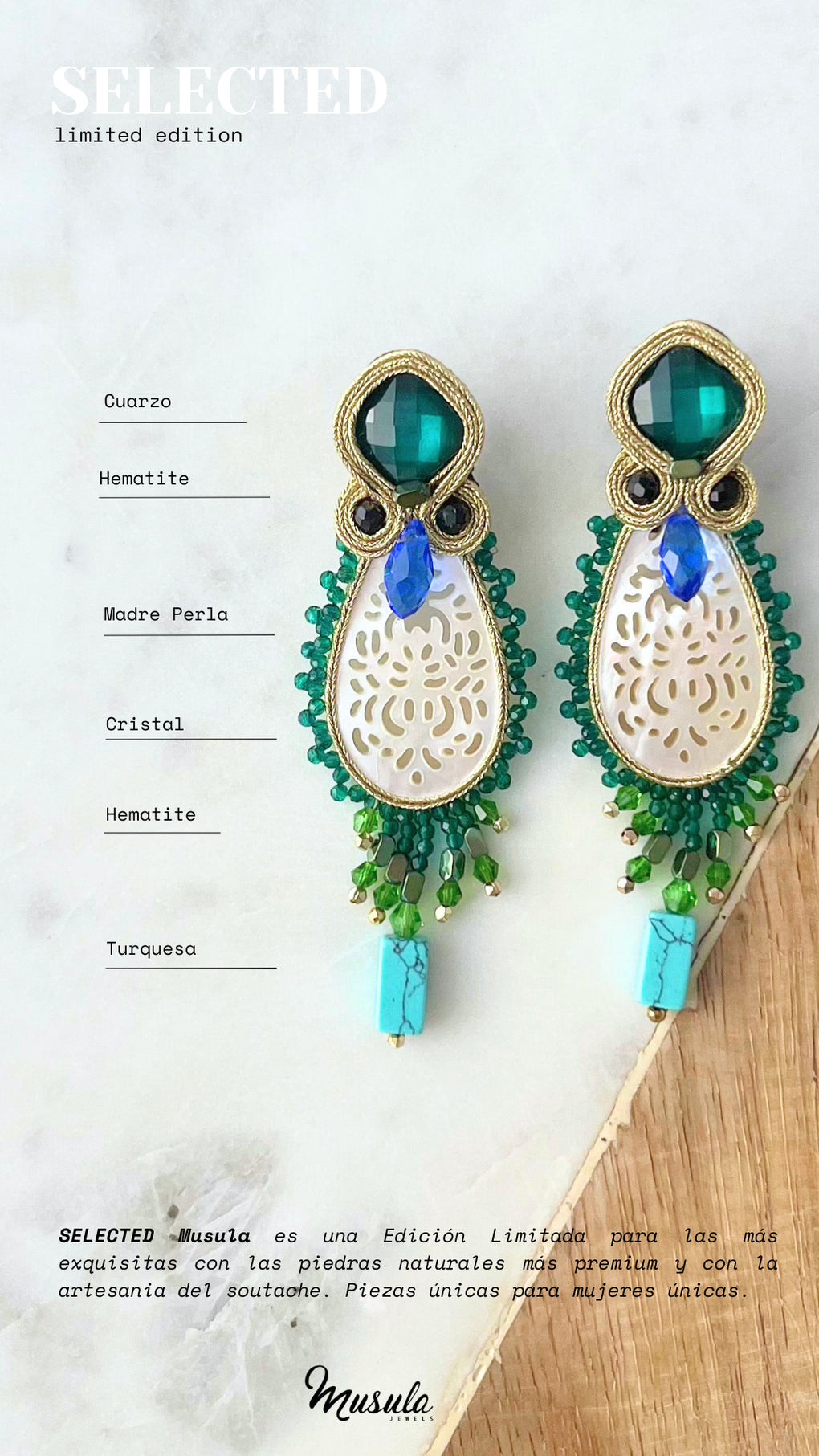 Pendientes Selected Turquoise Filigree